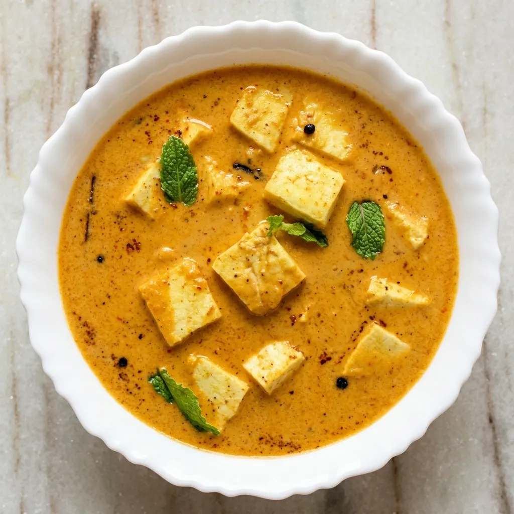 Shahi Paneer at New Delhi Indian Restaurant in Saskatoon