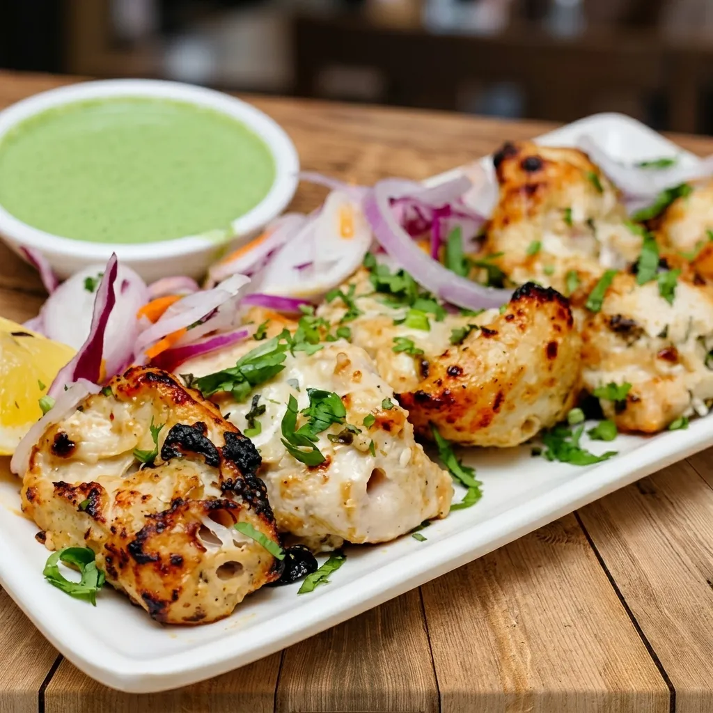 Chicken Malai Tikka at New Delhi Indian Restaurant in Saskatoon, SK